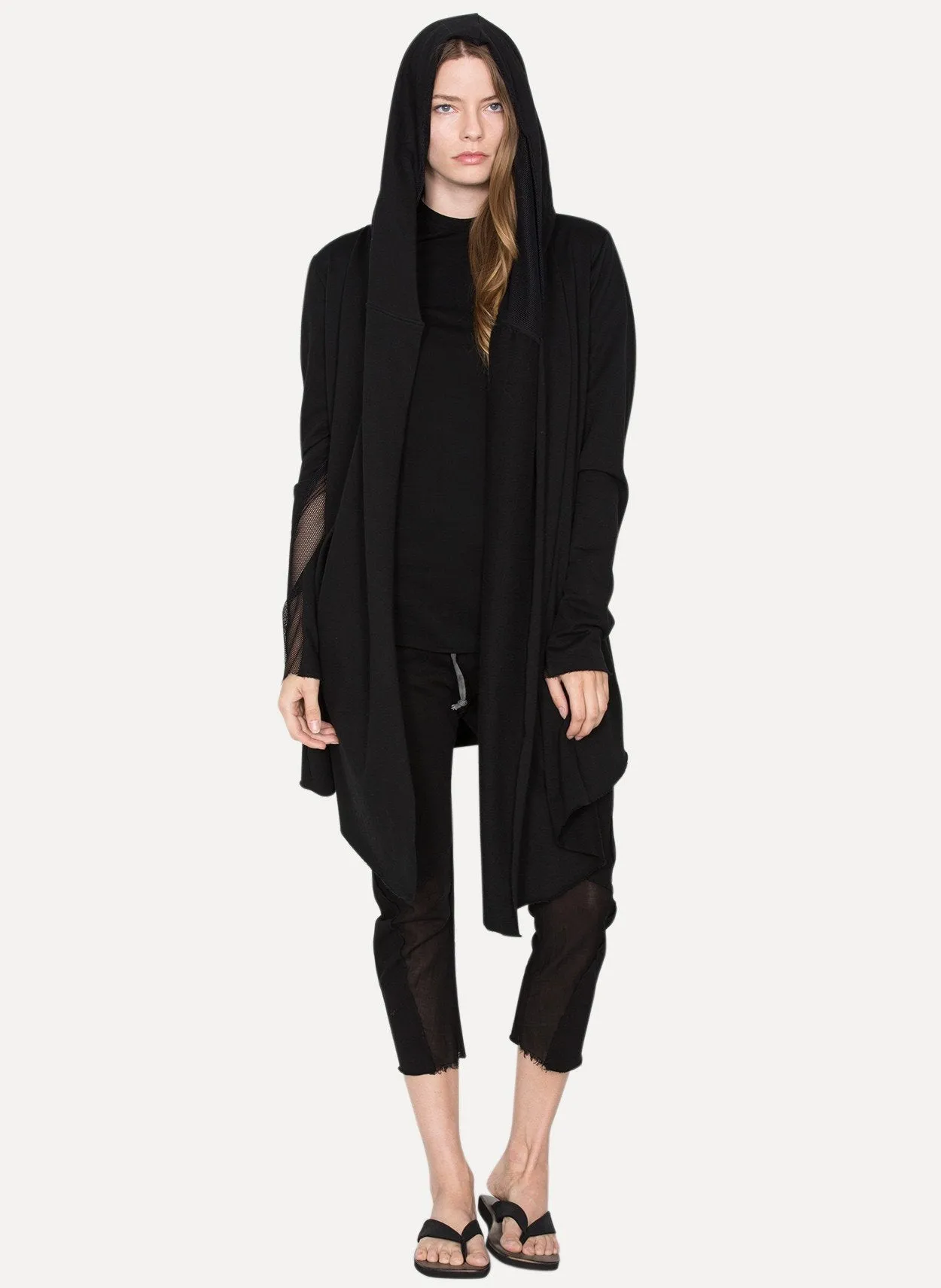 16.330.216 Tulle Insert Cardigan