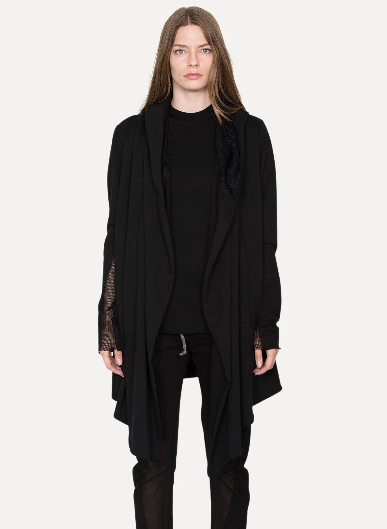 16.330.216 Tulle Insert Cardigan