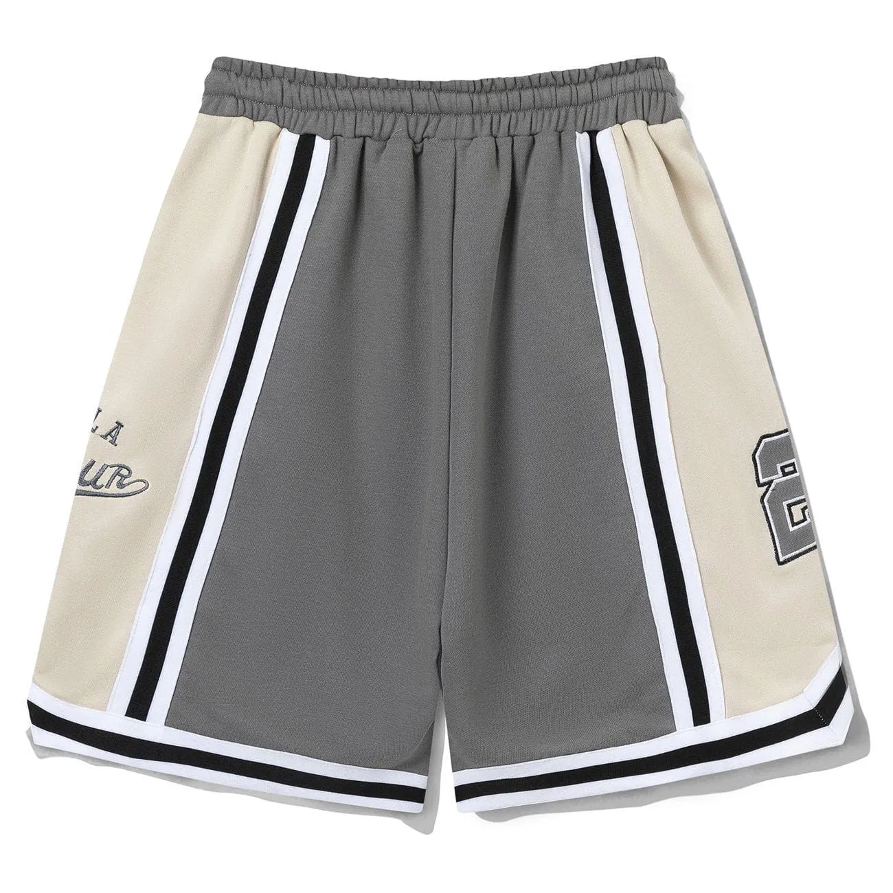 1984® - Color Matching Letter Embroidery Shorts