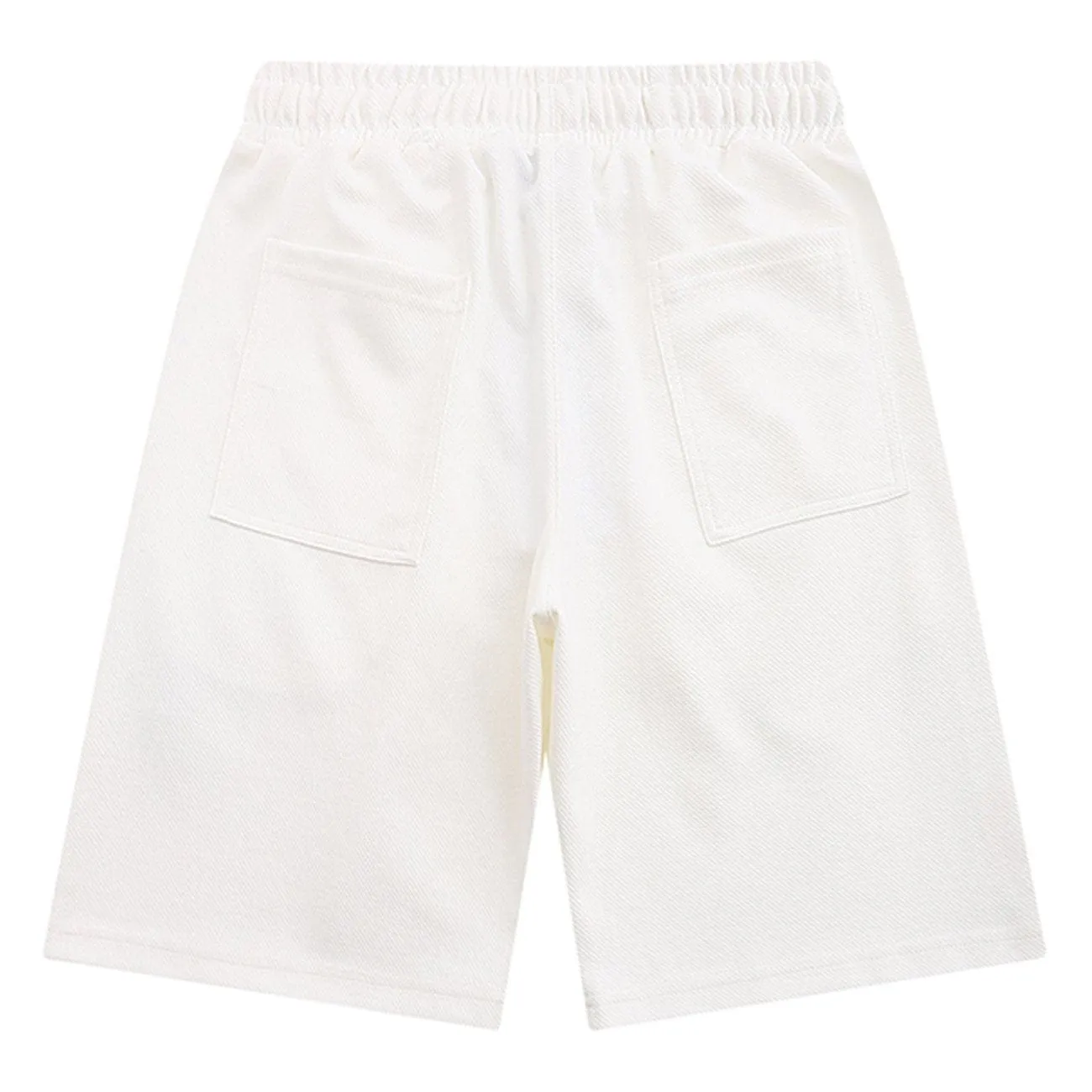 1984® - Letter Embroidery Solid Color Shorts