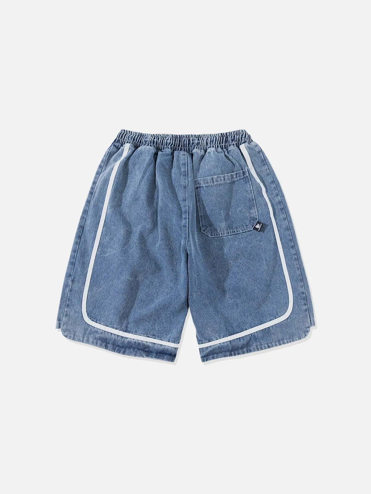 1984® - Patchwork Letter Denim Shorts
