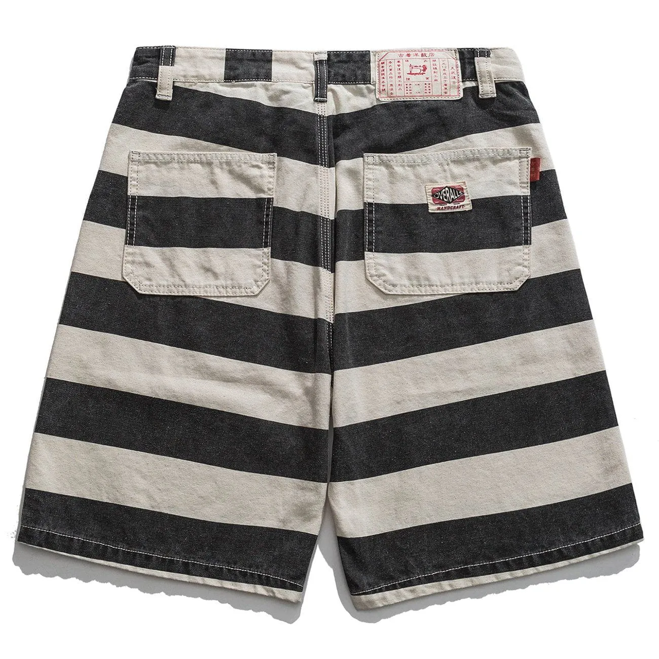 1984® - Striped Workwear Casual Shorts