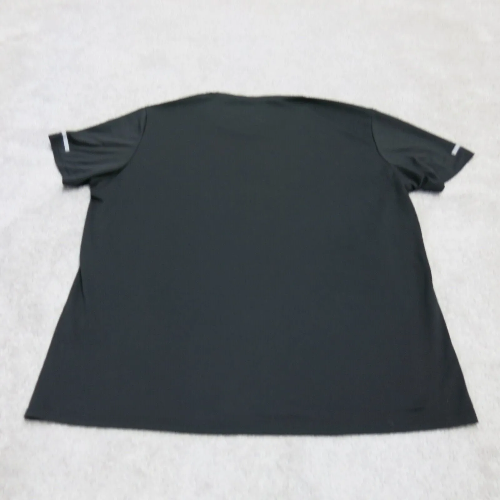 Adidas Energy Running Mens Graphic T-Shirt Short Sleeves Crew Neck Black Size L