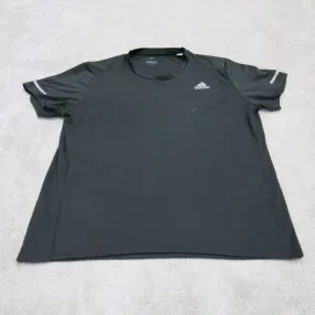 Adidas Energy Running Mens Graphic T-Shirt Short Sleeves Crew Neck Black Size L