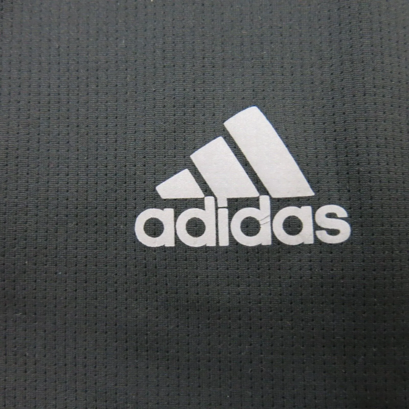 Adidas Energy Running Mens Graphic T-Shirt Short Sleeves Crew Neck Black Size L