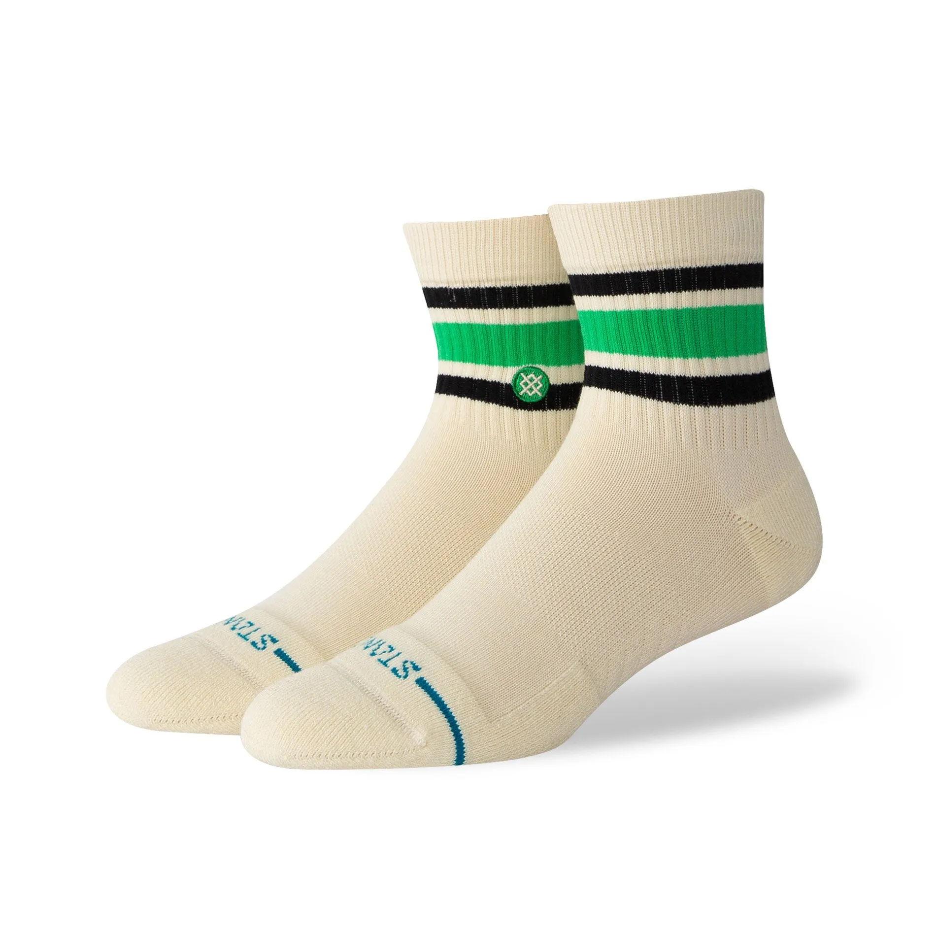 Adult Quarter Socks - Boyd QTR - Green