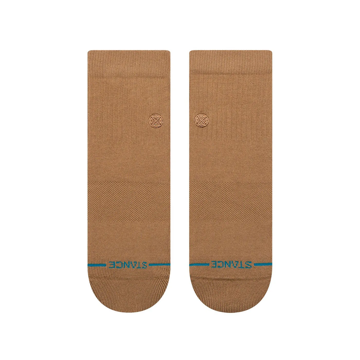 Adult Quarter Socks - Icon Quarter - Brown