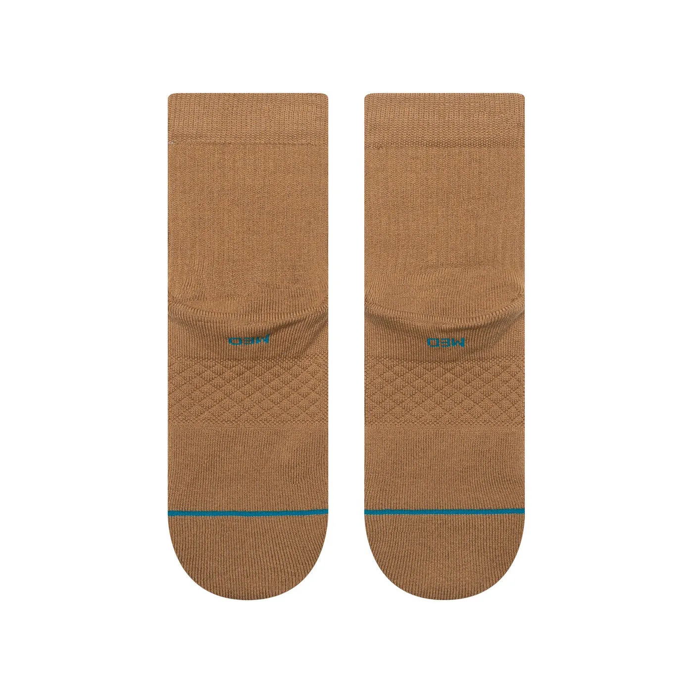 Adult Quarter Socks - Icon Quarter - Brown