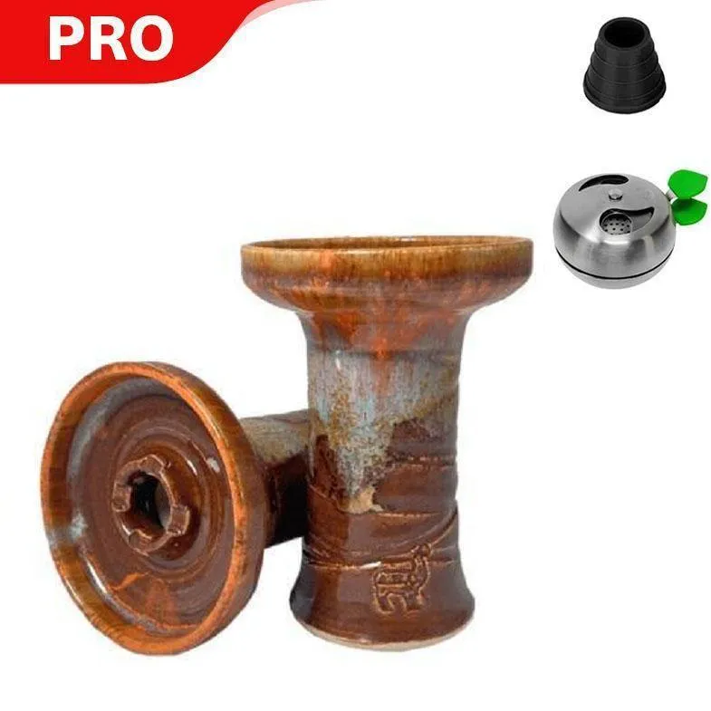 Alpaca Rook Hookah Bowl - Burnt Earth