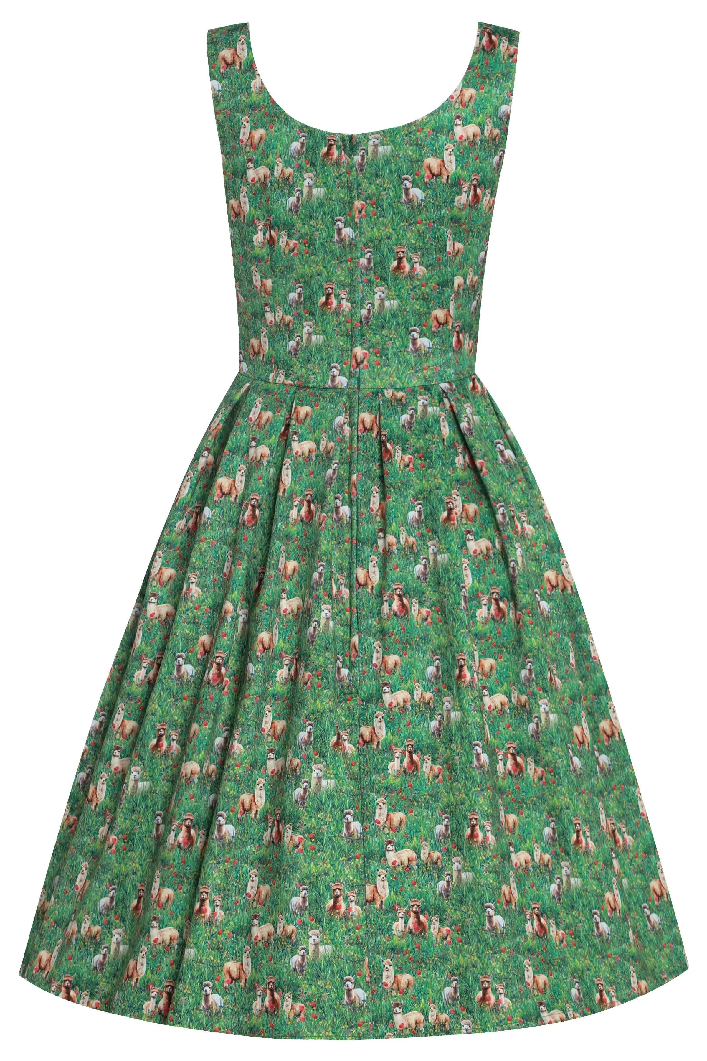 Amanda Alpaca In The Field Flared Dress