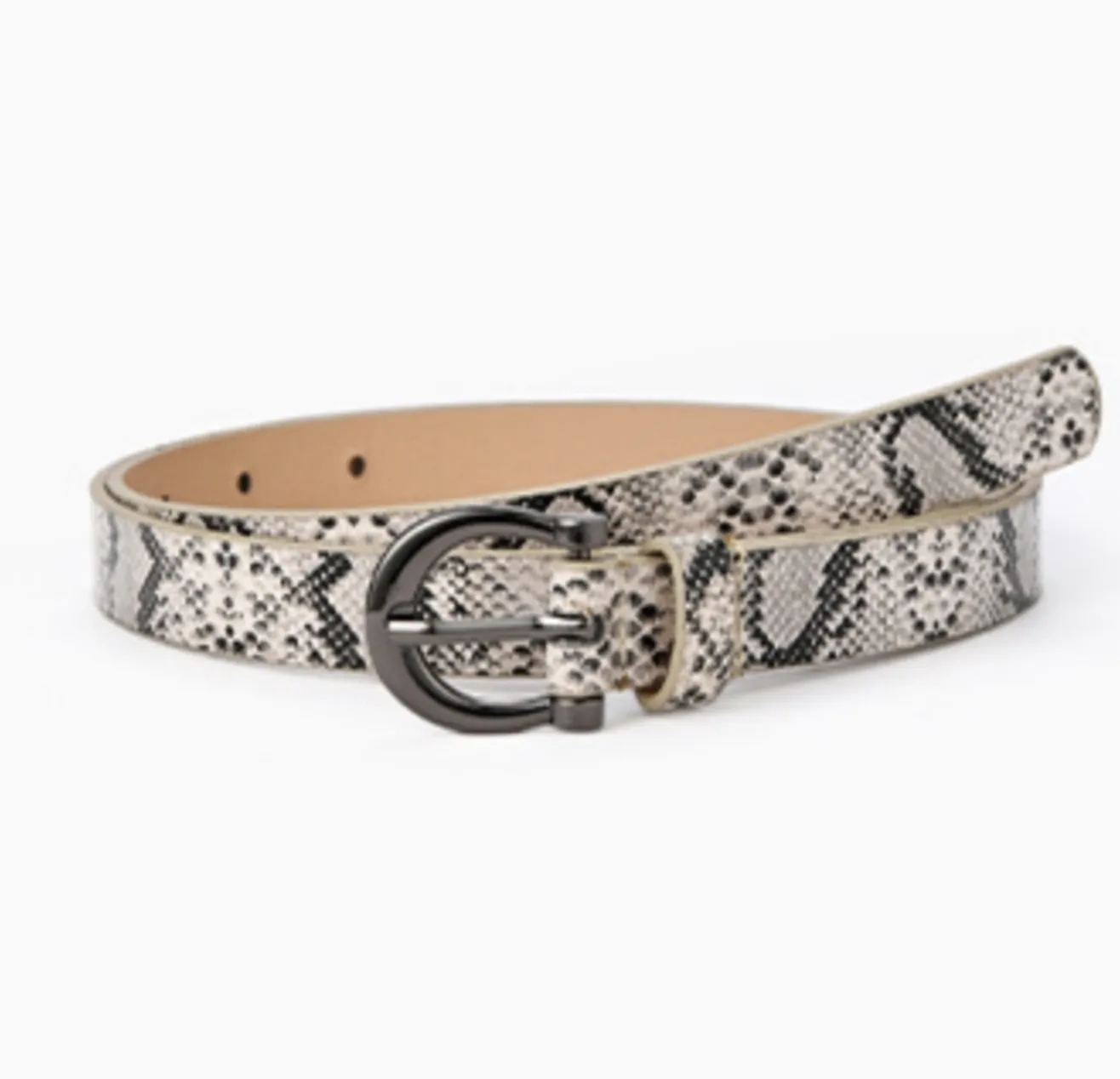 Animal Print Belt
