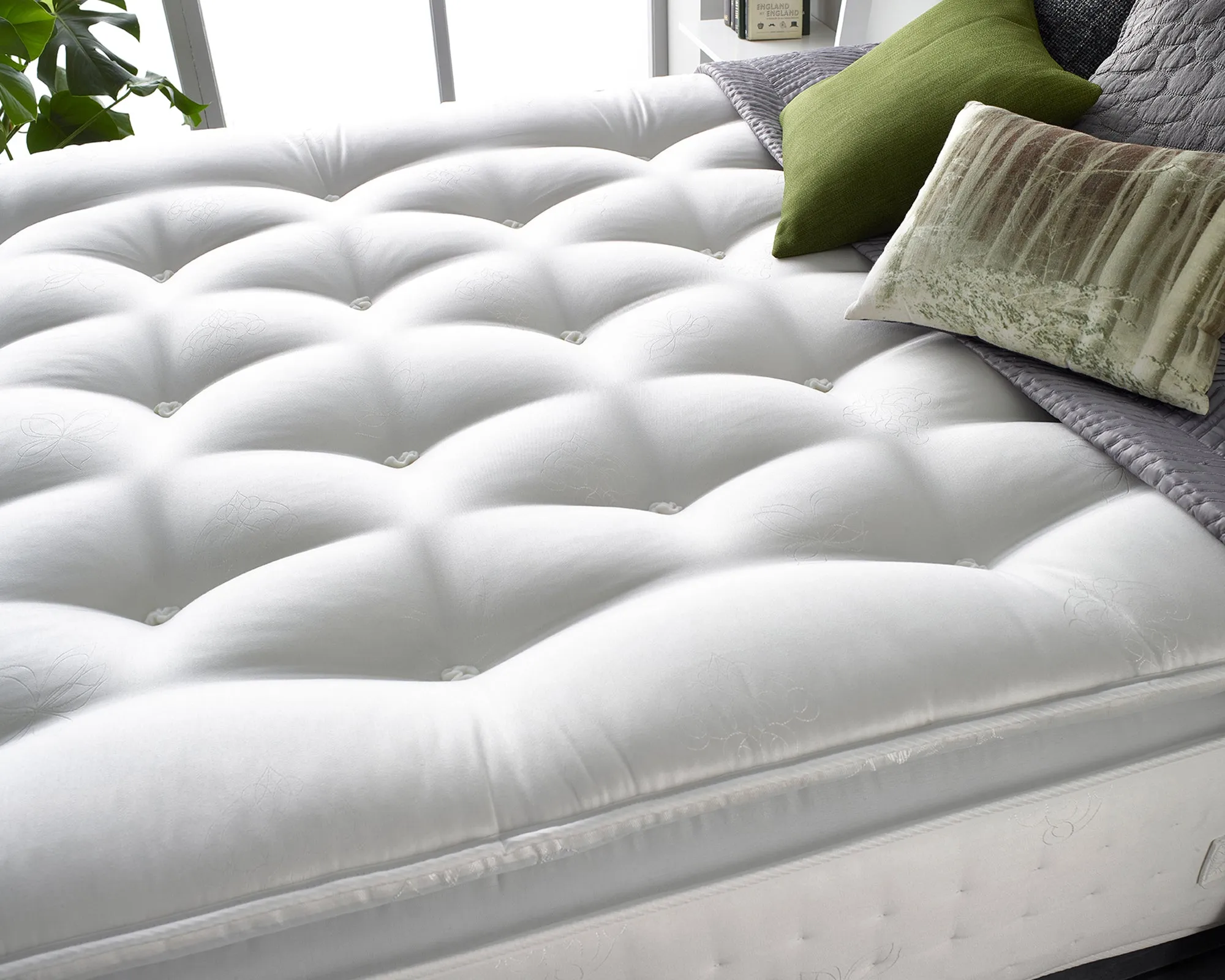 Aspire Natural Cashmere 1000 pocket Pillowtop Mattress