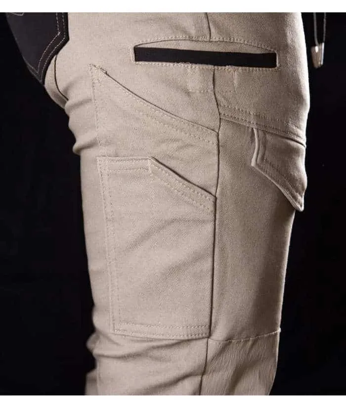 Bad Womens Saviour Cuffed, Elastic Waist, Work Pants