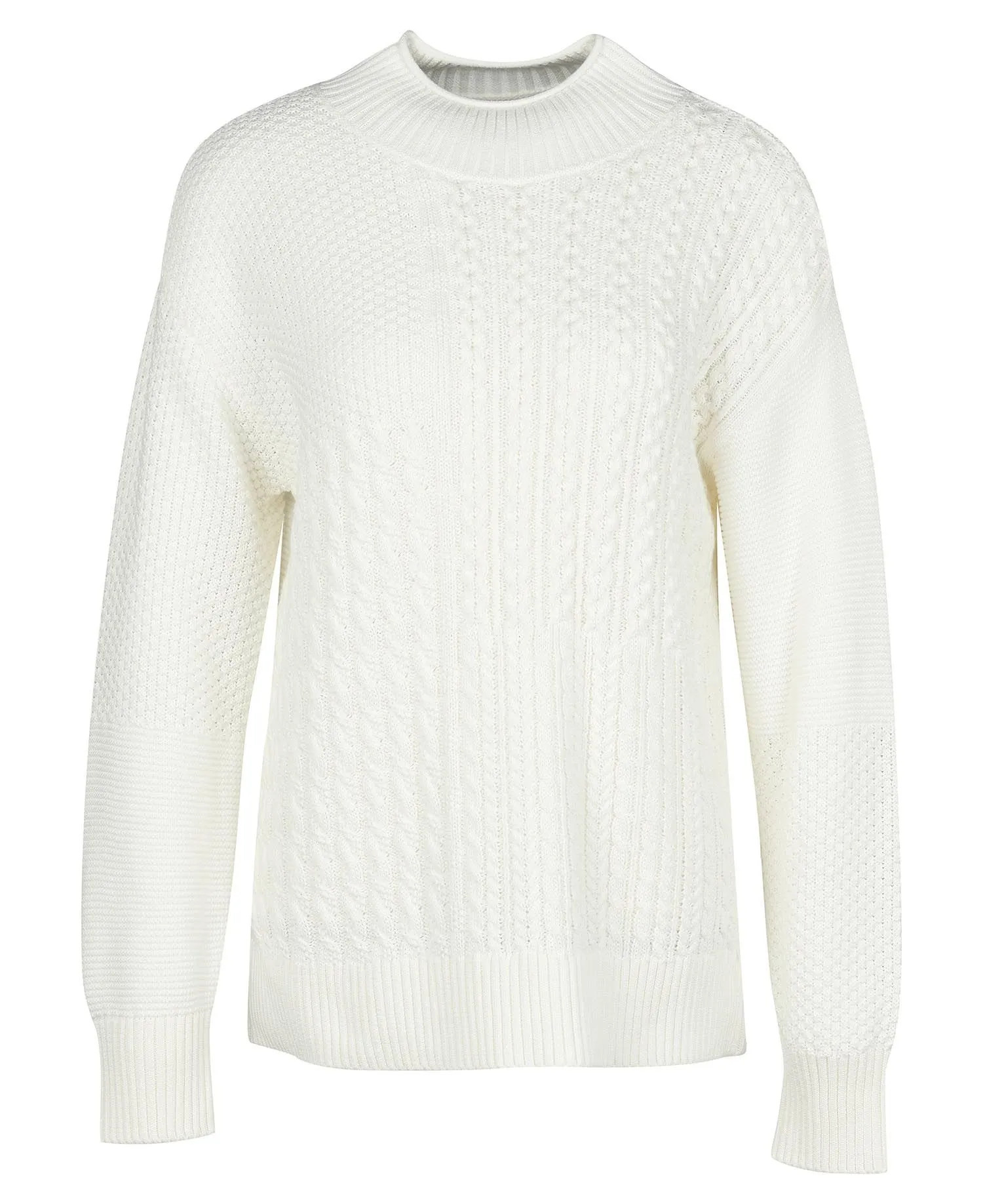 Barbour Fairbarn Knit Cream LKN1269