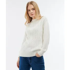 Barbour Fairbarn Knit Cream LKN1269