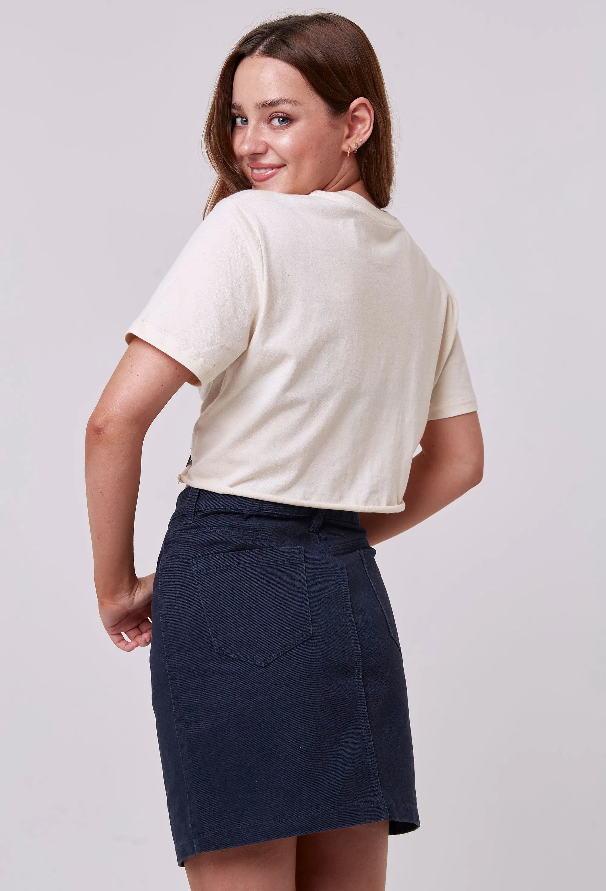 barn owl organic cotton skirt