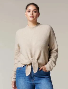 Bertie Curve Tie Front Knit Jumper Bertie Curve Tie Front Knit Jumper