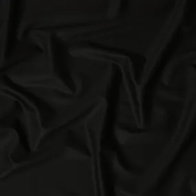Black Lorepiano Super 170's All Wool Suiting Fabric - Premium Exclusive, 150 cm Width, 3.5 Meters, Made in Italy-D20719