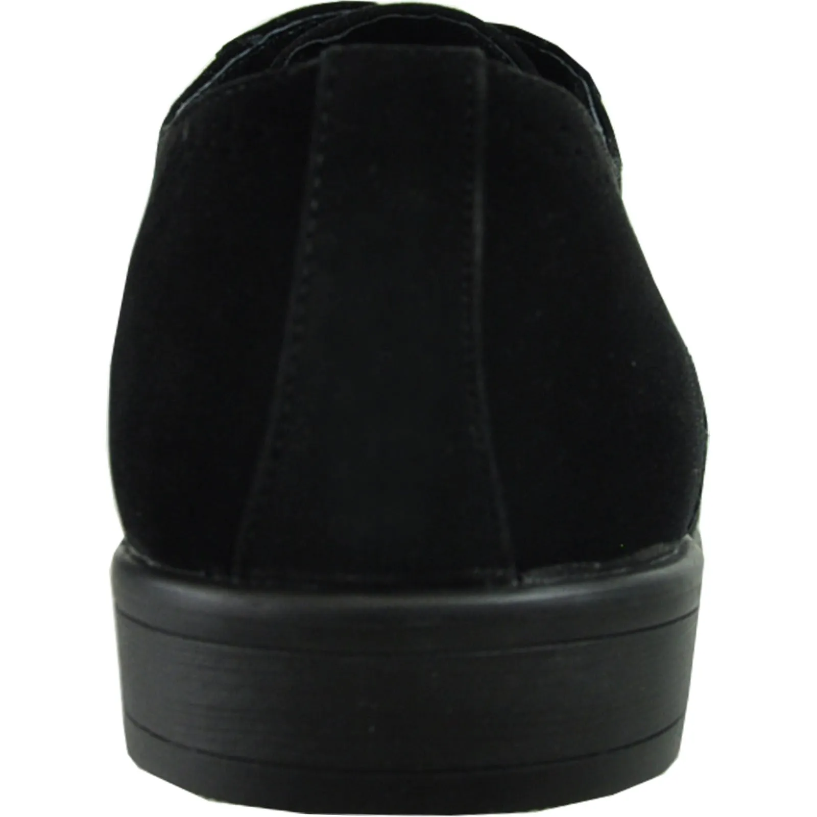 BRAVO Men Dress Shoe KING-3 Wingtip Oxford Shoe Black