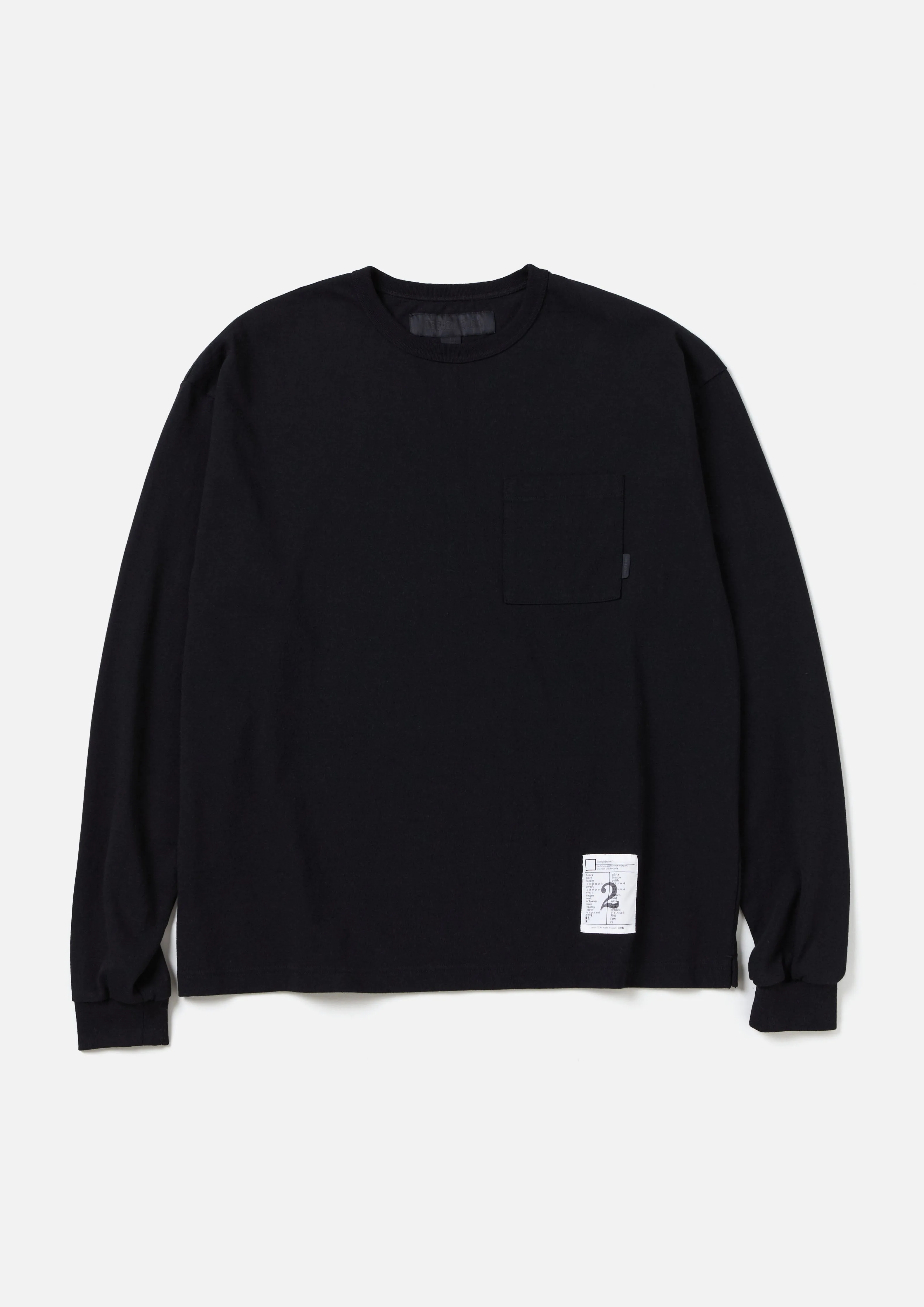 BW . CREWNECK LS