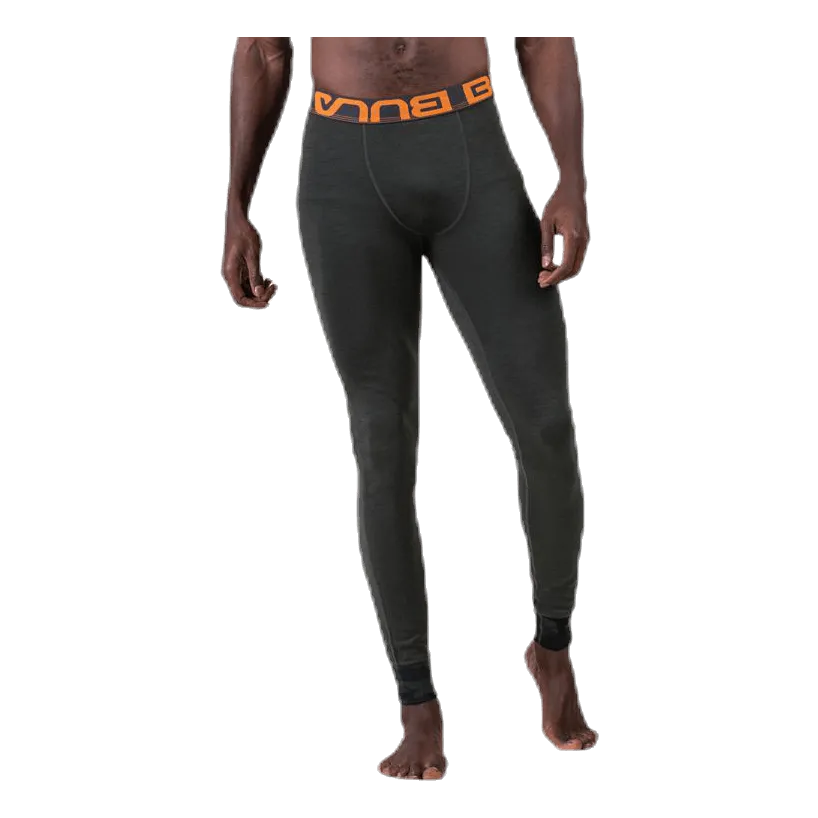 Camo Merino Solid Wool Pants Green