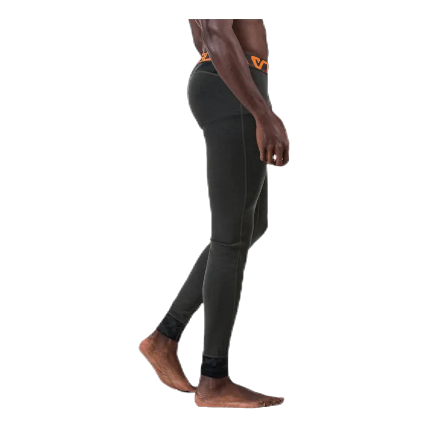 Camo Merino Solid Wool Pants Green