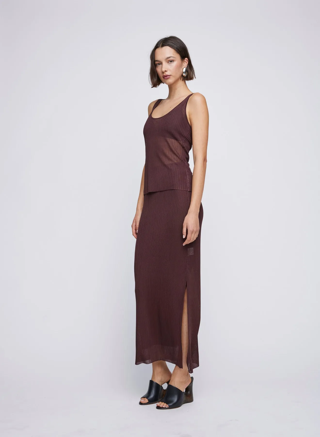 CARRIE SKIRT (COCOA)