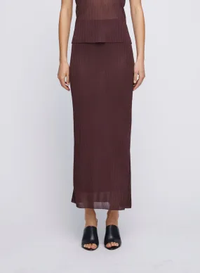 CARRIE SKIRT (COCOA)