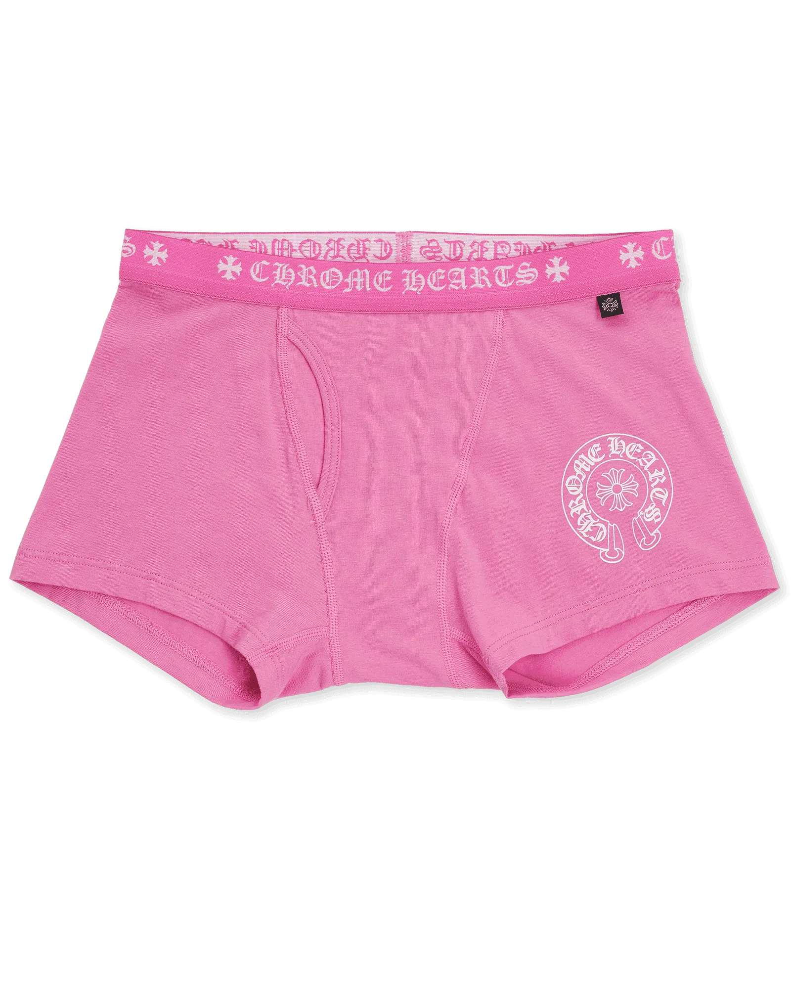 Chrome Hearts Horseshoe Boxer Brief Shorts Pink