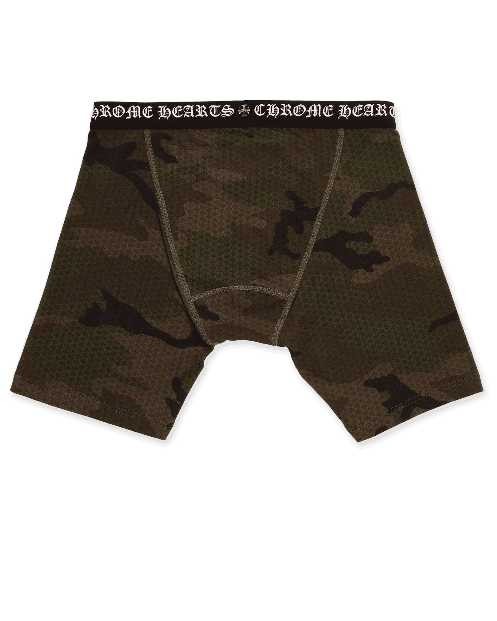 Chrome Hearts Horseshoe Long Boxer Brief Shorts Camo