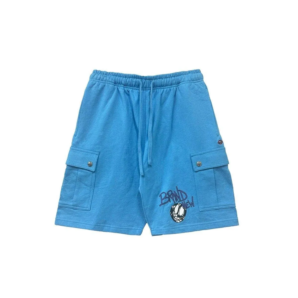 Chrome Hearts Matty Boy Brain New Shorts Blue