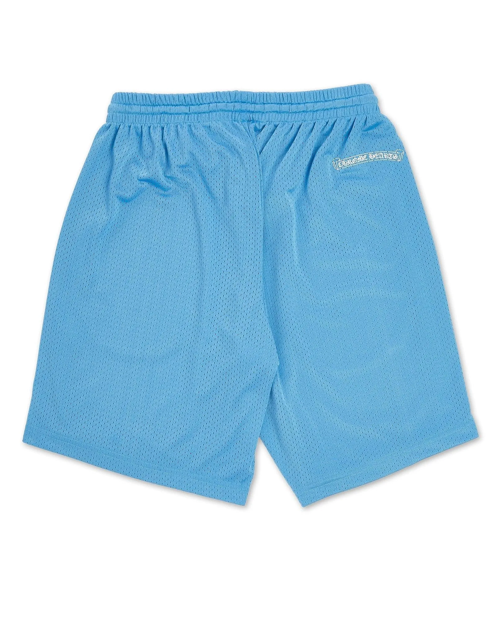 Chrome Hearts Sports Mesh Varsity Shorts Blue