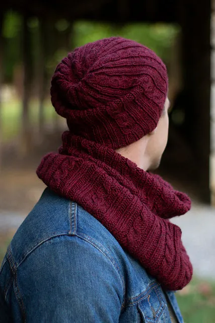 Compass Hat & Cowl by Rachel Brockman *Universal Pattern*