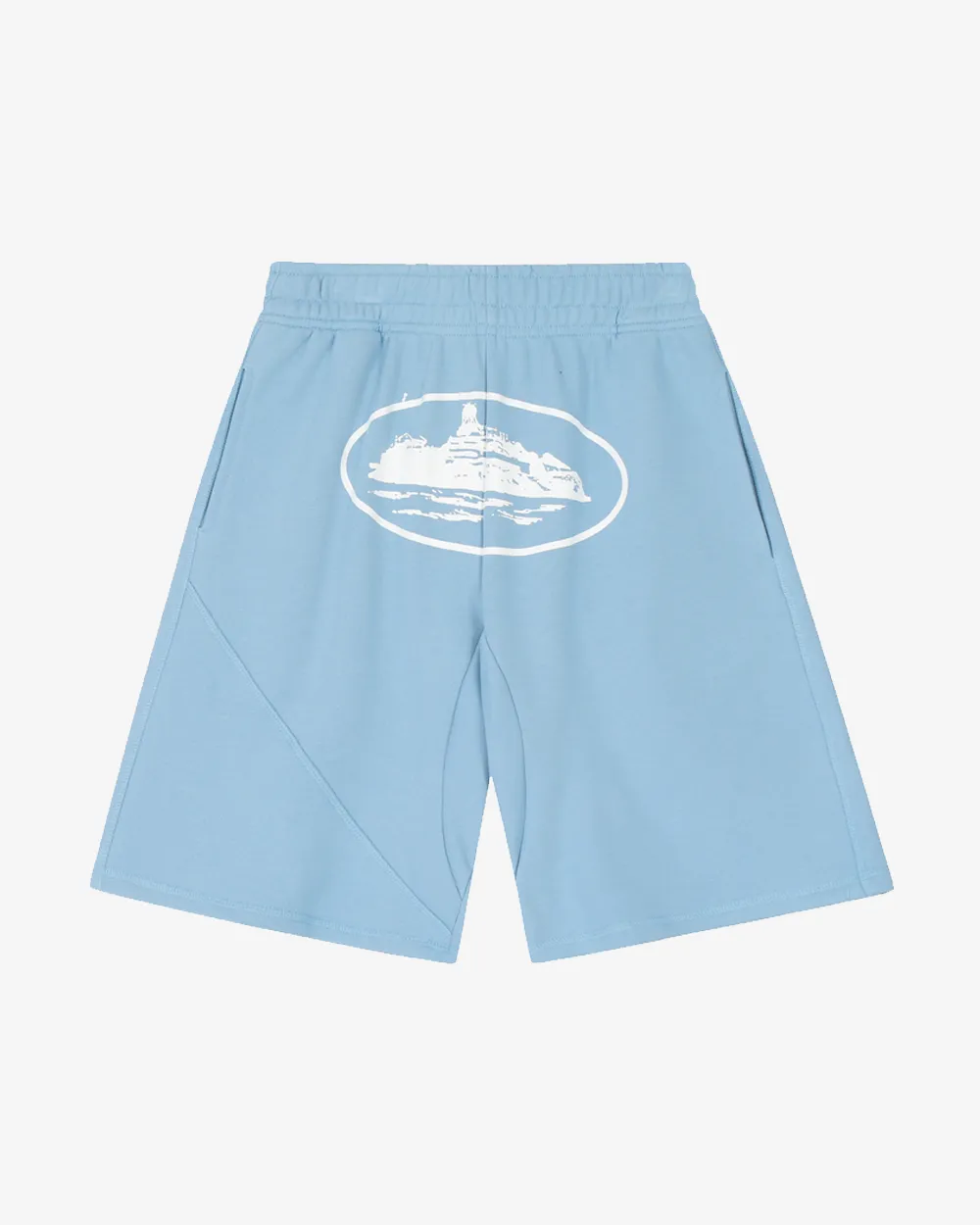 CORTEIZ SS24 ALCATRAZ BABY BLUE SHORTS