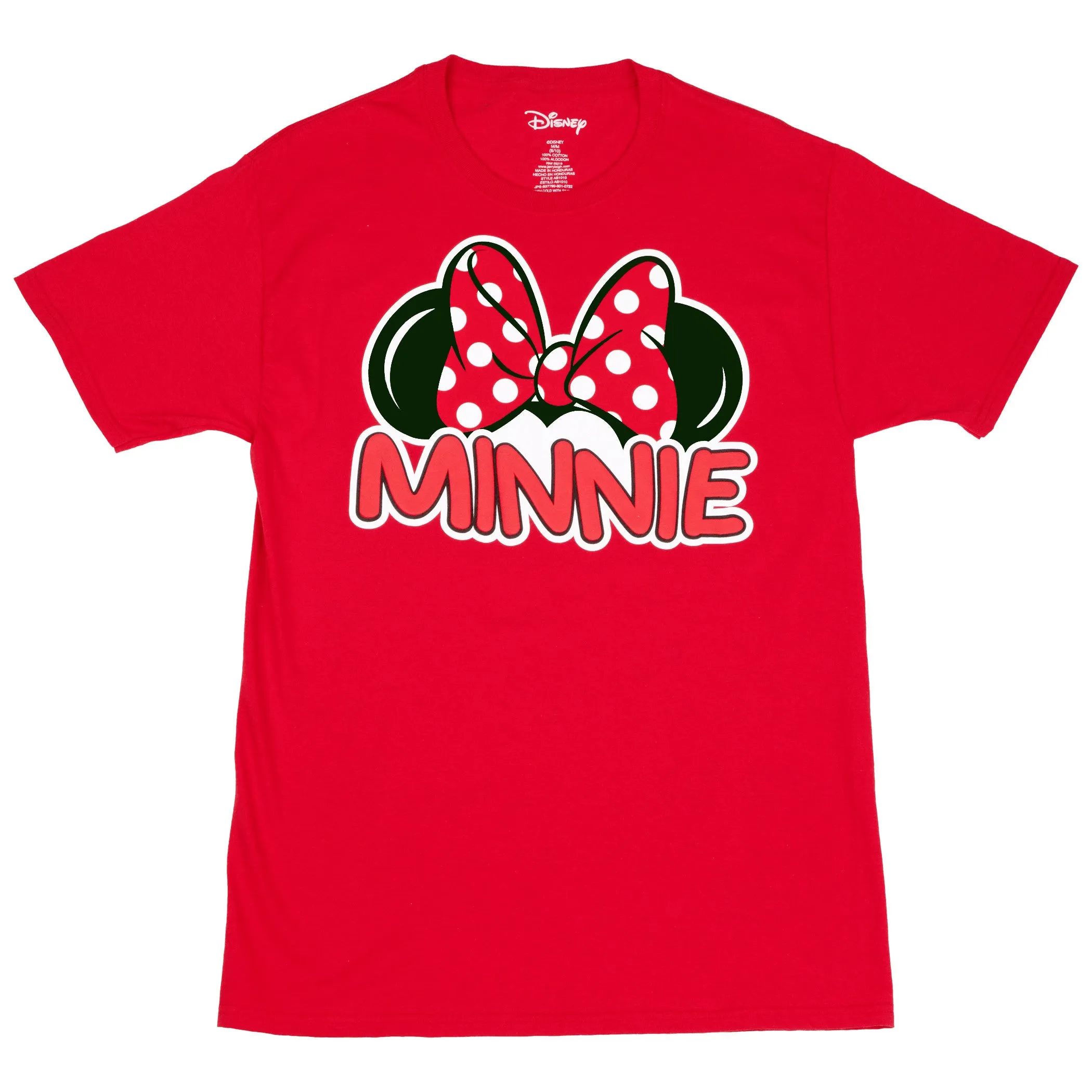 Disney Minnie Mouse Signature Ears Women's Family T-Shirt