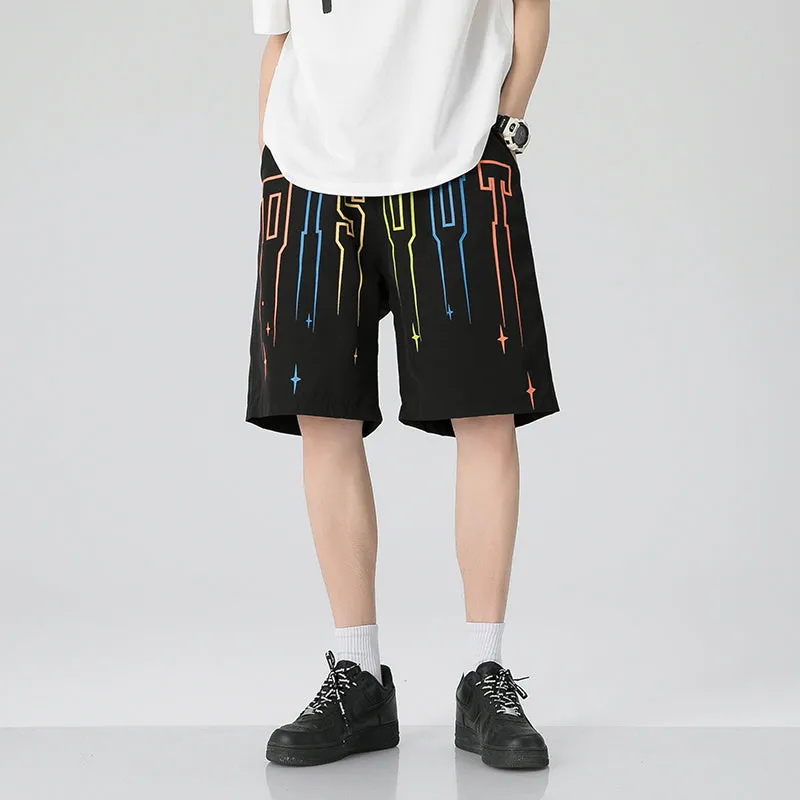 DISOUT Paint Dripping Shorts
