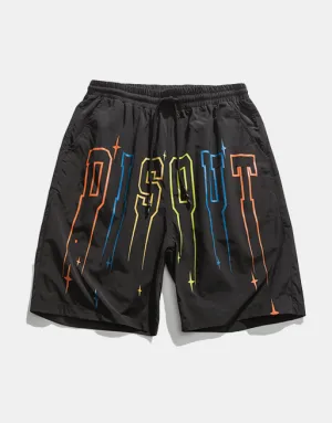 DISOUT Paint Dripping Shorts