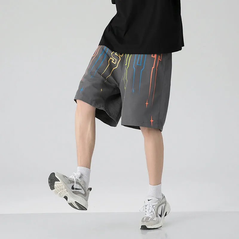 DISOUT Paint Dripping Shorts