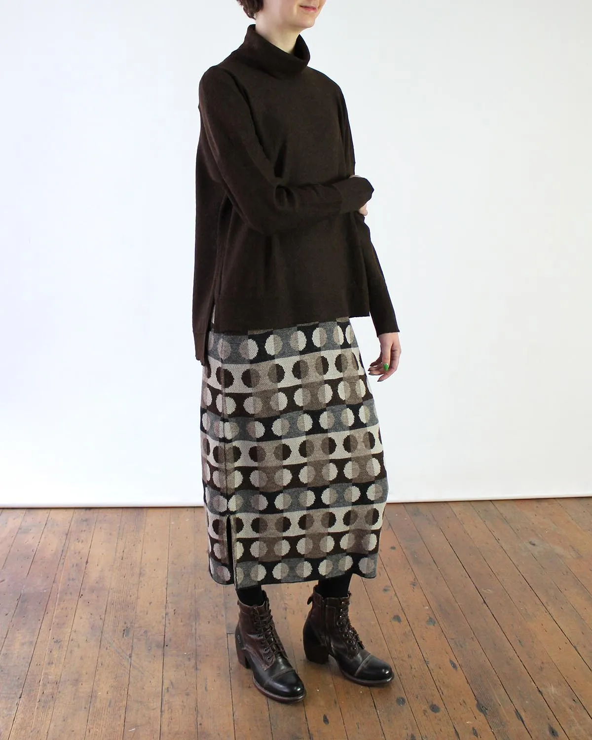 Dottie Baby Alpaca Midi Skirt