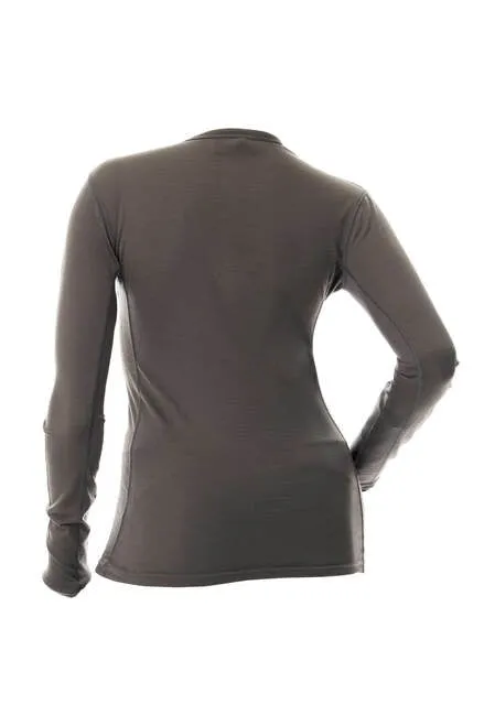 DSG Merino Wool Plus Size Base Layer Shirt | Grey
