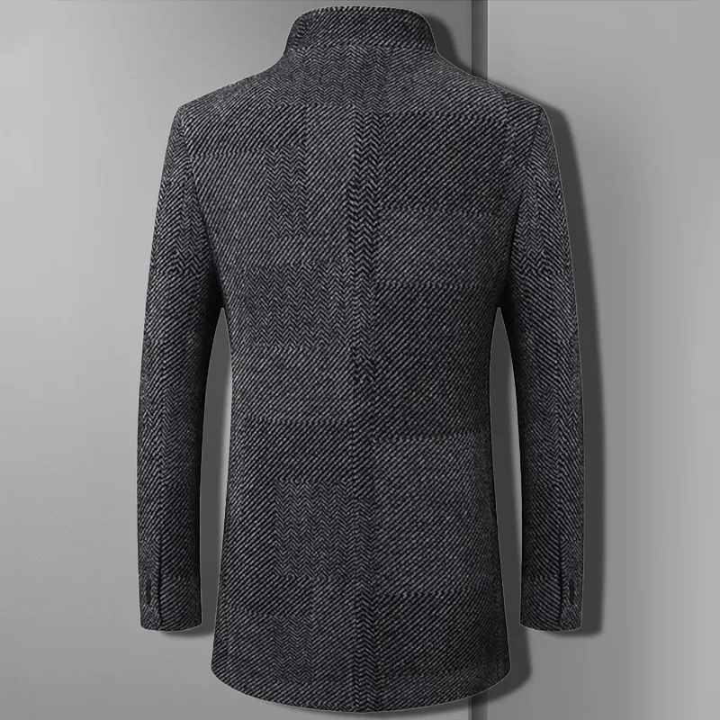 Ethan Timeless Wool Blend Overcoat