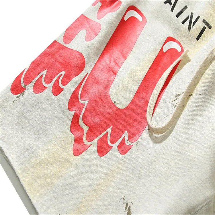 EU Saint Red Heart Shorts