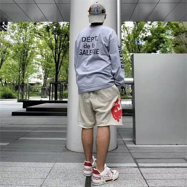EU Saint Red Heart Shorts