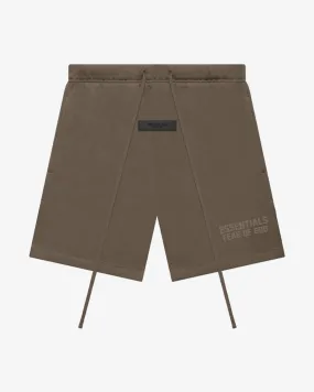 FEAR OF GOD FOG ESSENTIALS FW22 SHORTS WOOD