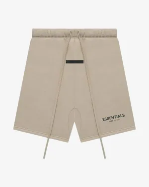 FOG ESSENTIALS FW21 REFLECTIVE LOGO TAN SHORTS