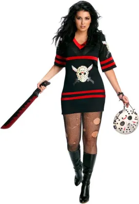 Friday the 13th Miss Voorhees Womens Plus Size Halloween Costume