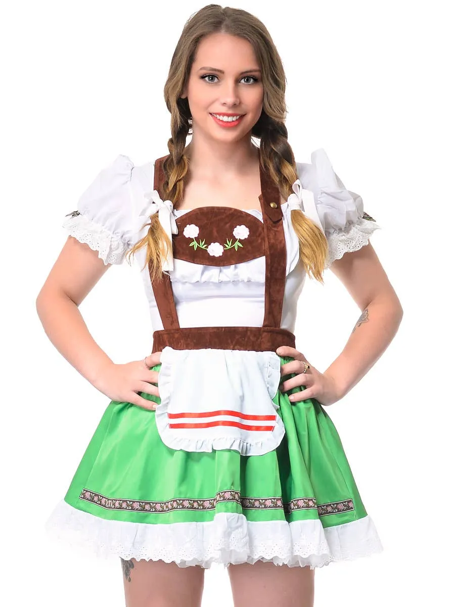 German Beer Wench Womens Plus Size Oktoberfest Costume