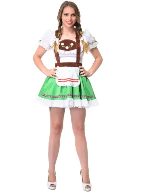 German Beer Wench Womens Plus Size Oktoberfest Costume
