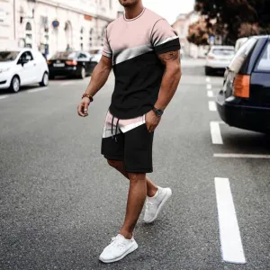 Gradient City Two Tone Short Sets
