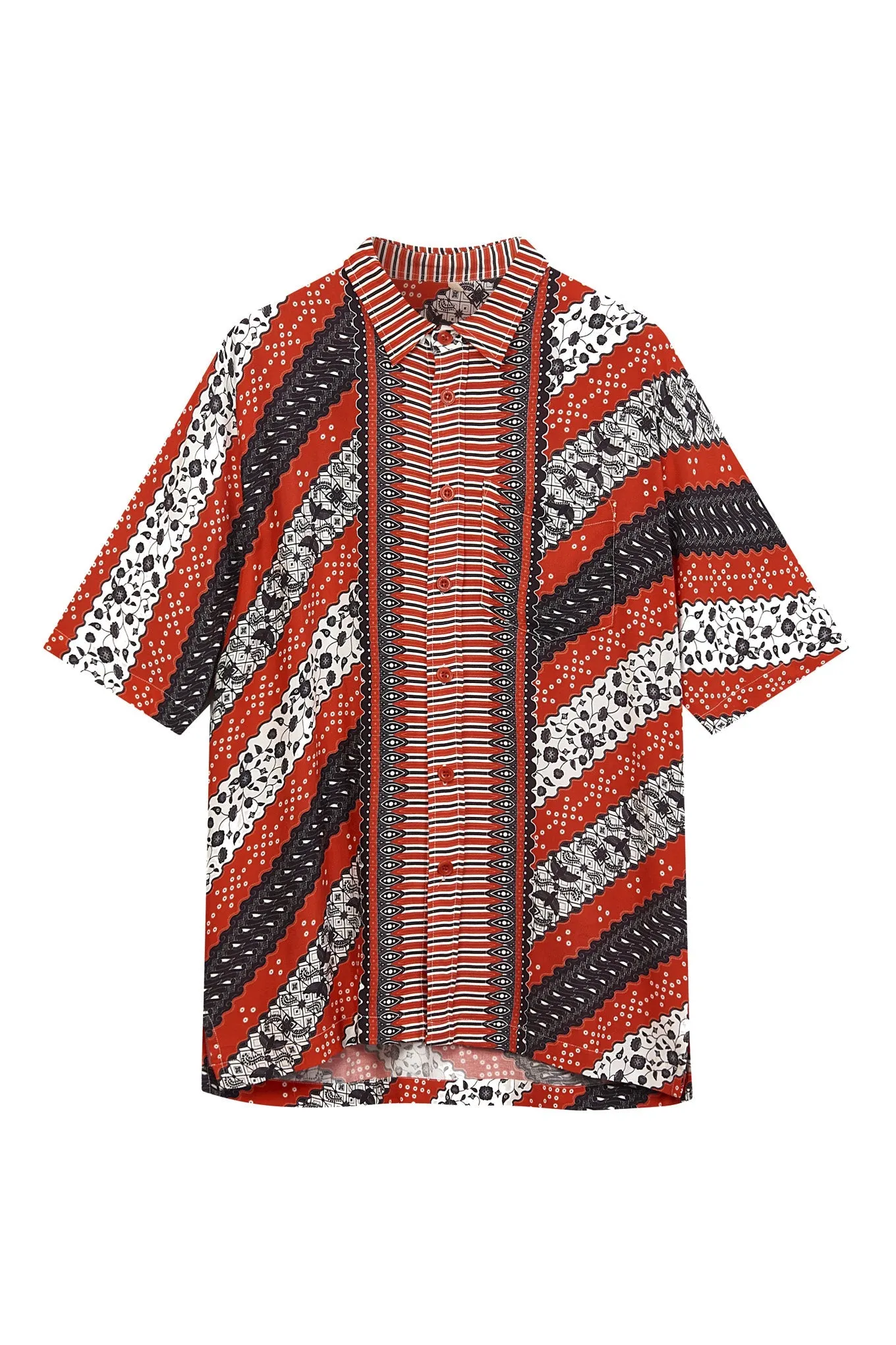 Hummingbird Shirt Poppy Red